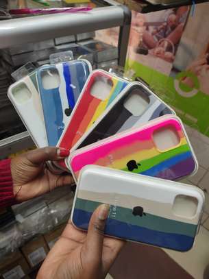 Rainbow silicone case for iPhone 12,12 Pro,12 Pro Max, image 3