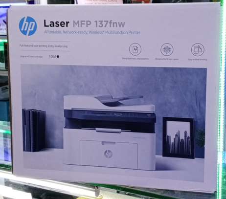 HP Laser MFP 137fnw A4 Mono Multifunction Laser Printer image 1