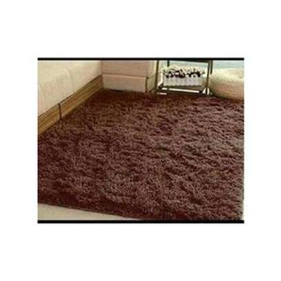 Soft Fluffy Carpet  5*8 (chocolate brown) image 3