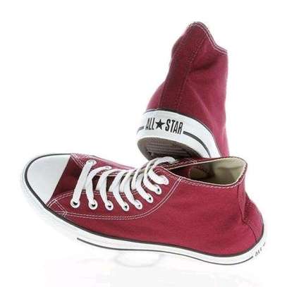 .CONVERSE ALL STAR MAROON HIGH TOP image 1