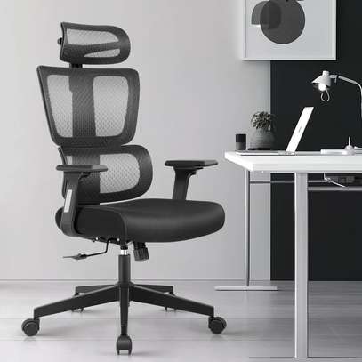 Office Chair: Ergonomic 3d Backrest High Back Office Chair image 1