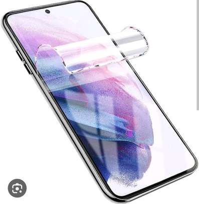 Samsung A52 A53 hydrogel screen guard and silicon cover image 1