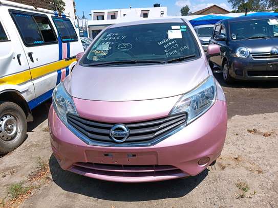 PINK NISSAN NOTE image 1