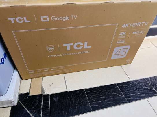 TCL 43 inches smart uhd frameless tv image 2