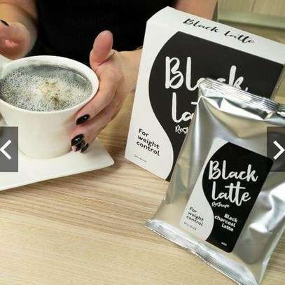 Black Latte Dry Drink - Weight Loss - 100gr image 1