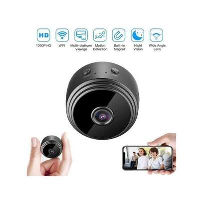 Full HD Remote View Enabled Mini WiFi spy nanny cctv Camera image 3