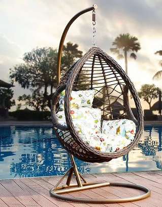 Office Chair:  Hammock Chair with Metal Stand image 3