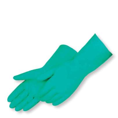 Green Nitrile Chemical Resistant Gloves image 10