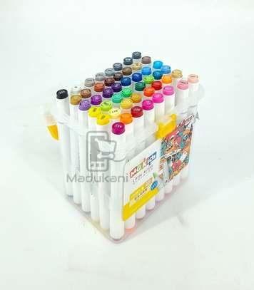 48 Colors Double Tipped Art Markers in Carrying Case image 4