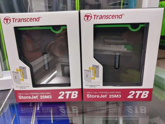 Transcend Storejet 2TB Portable USB 3.0 Hard Disk image 1