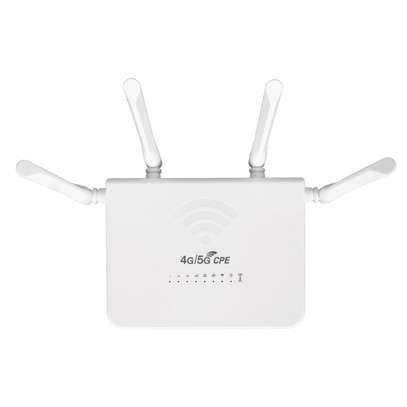 4G LTE CPE Wifi Router With SIM Card Slot image 3