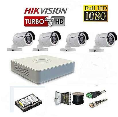 cctv 4 Channel Complete CCTV Cameras Kit Plus Installation>< image 1