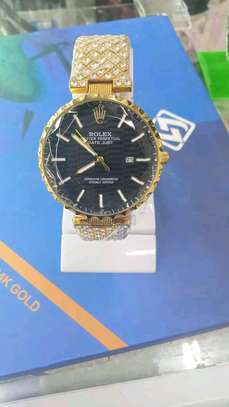 Iced Rolex wrist watch image 3