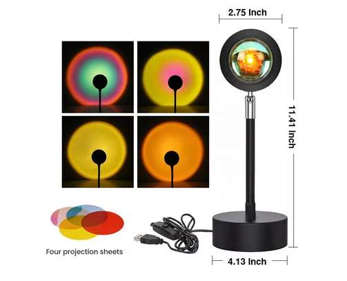 Sunset Lamp  4 in 1 Projection Sun lamp image 10