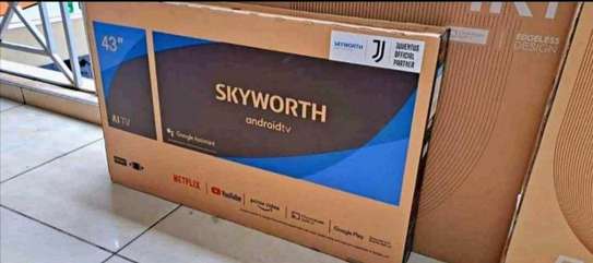 43 Skyworth smart Frameless Television +Free TV Guard image 1