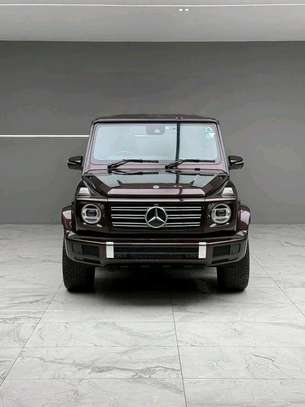 Mercedes G-Class Luxury SUV Deep Burgundy 2019 image 1
