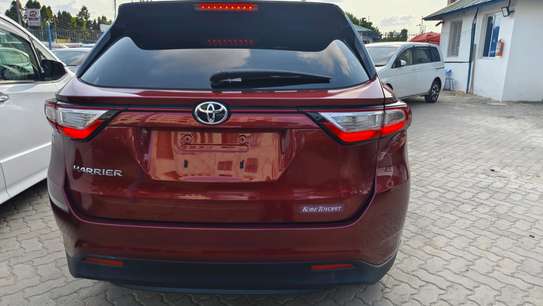 Toyota Harrier maroon 2018 2wd image 11