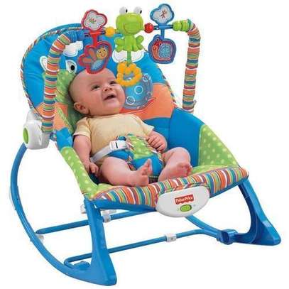 Infant Baby Rocker Chair Vibrator Musical Toddler Toy image 1