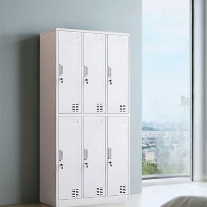 Office Cabinet: The 6 Locker Office Cabinet For Filing image 3