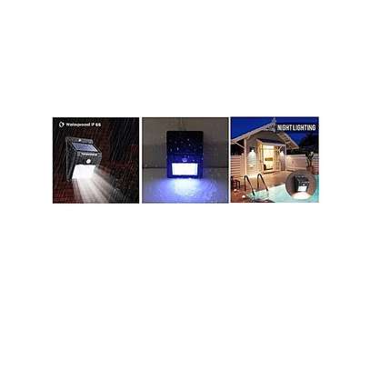olar Lamps Generic LED Solar Power PIR Motion Sensor Wall Light Outdoor Waterproof Garden Lamp. image 2