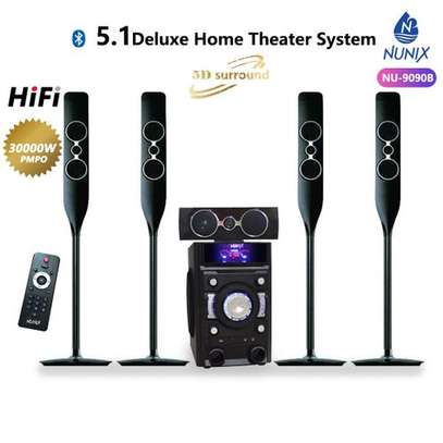 Nunix 5.1  9090B home theatre speaker system image 2