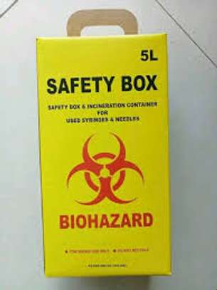 MEDICAL SHARP BOX SHARP CONTAINER PRICE IN KENYA NEEDLE BOX image 4