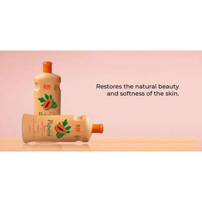 Rdl Original Papaya Lotion Moisturizes, Softens, Whitens image 1