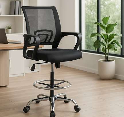 Office Chair: Mesh Cashier Counter Chair image 3