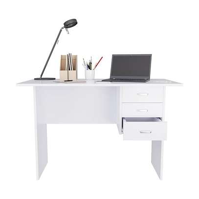 White Standard Home/Office Desk image 3