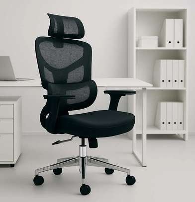 Office Chair: Orthopedic Adjustable Office Seat image 2