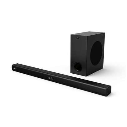 SHARE THIS PRODUCT   Hisense Hs218 2.1 Channel Sound Bar-new sealed image 1