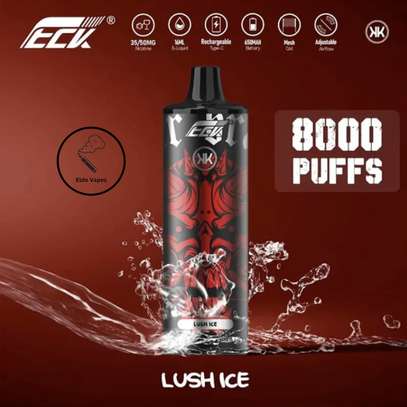 KK Energy 8000 Puffs Rechargeable Vape - Lush Ice image 1