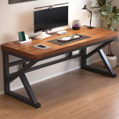 Office tables: 1200mm wooden computer table image 1