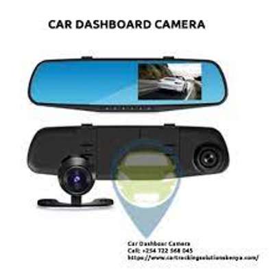 Dual Lens Mirror Camera Recorder Car DVR Dash Cam image 3