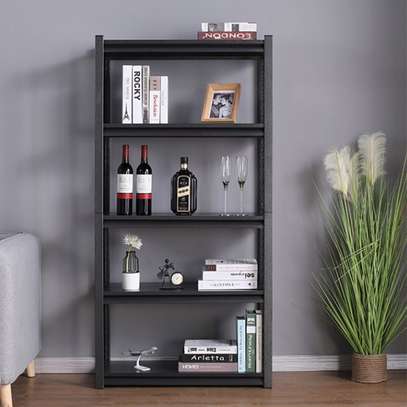 Light-Duty Metal Storage Rack – Modern Floor Shelf image 3