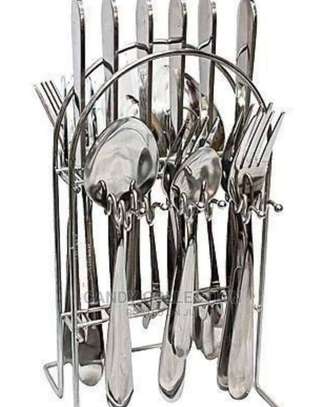 Spoons and Forks With Stand. image 1