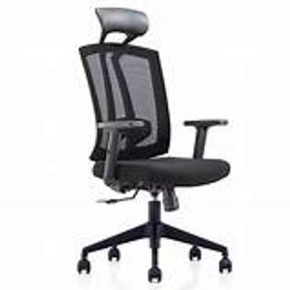 Office Chairs: Orthopedic Mesh Home Office High-back Chair image 2
