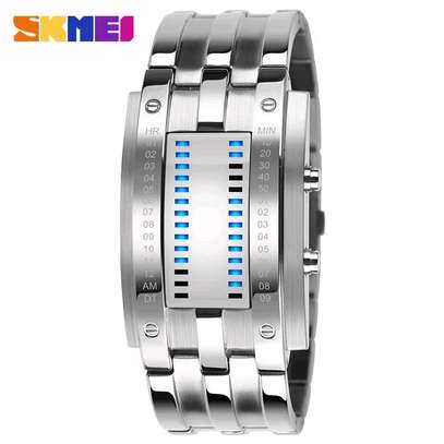 SKMEI LED Waterproof Digital Wristwatches For Men-0926 image 3