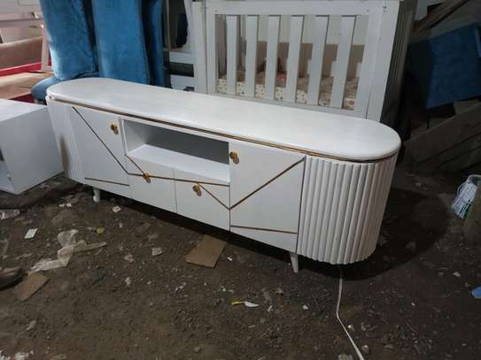 TV stand made by hand wood and good quality wood image 3