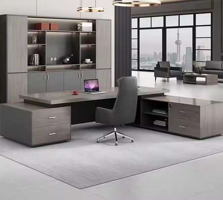 Office Desk : Modern Simple President Desk image 5