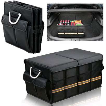 Premium car trunk organizer image 1