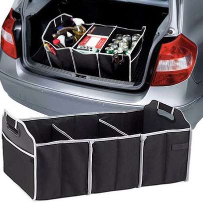 Car Boot Storage Box, Black image 1