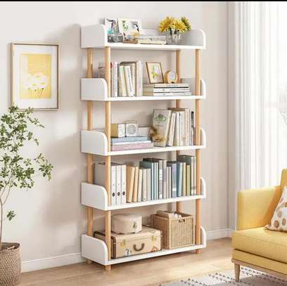 5 tier multi-purpose Bookshelf image 1