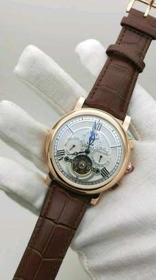 Leather strap Cartier Watch image 1