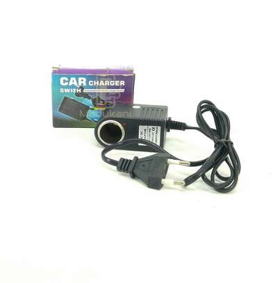 AC to DC 12V Car Lighter Adapter image 1