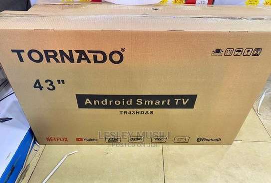 Tornado 43 inch Android Frameless Smart Bluetooth Tvs image 2