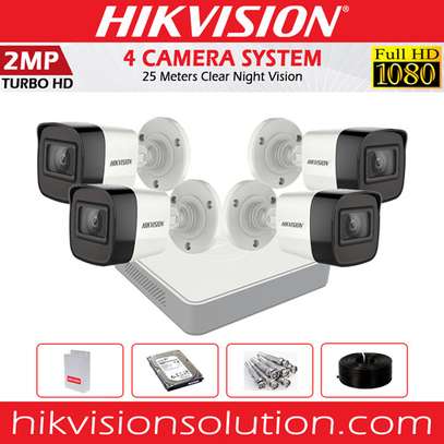 4 HD CCTV CAMERA COMPLETE PACKAGE plus INSTALLATION image 2