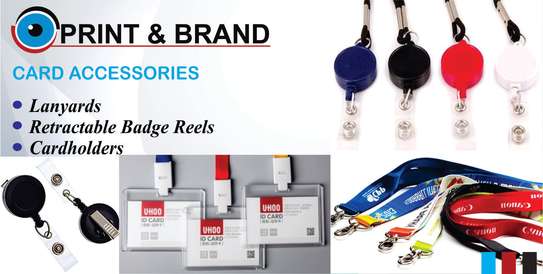 ID Cards Accessories- Lanyards, Budge Reels, Card Holders image 1