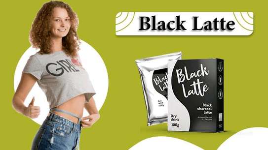 Black Latte Weight Control, Weight Loss Drink image 1