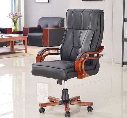 Office Chair: Padded Elegant Office Seat image 1